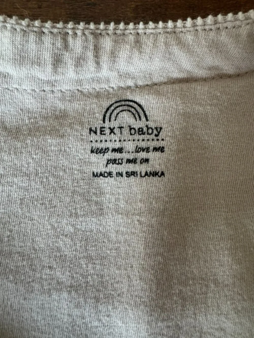 Next baby 100% cotton
